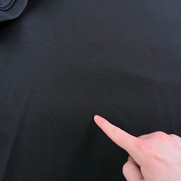 Calvin Klein Polo Shirt 2XL Black Adult Short Sleeve Shirt Stretch Cotton **** - Picture 11 of 13